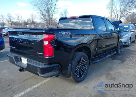 2019 Chevrolet Silverado 1500 Rst from USA, damaged, VIN 1GCUYEEDXKZ113553